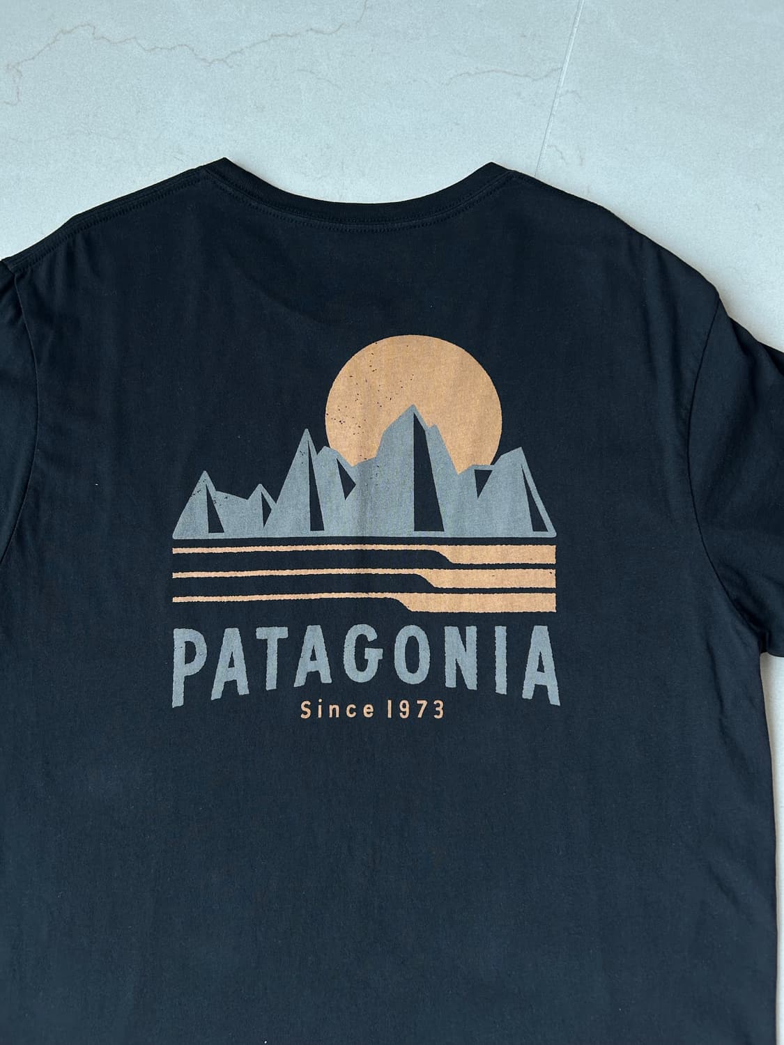 파타고니아 남성 반팔 티셔츠 블랙 M 상품이미지4