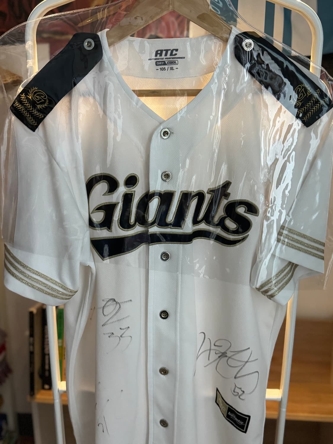 롯데자이언츠 김원중 사인 유니폼 상품이미지1