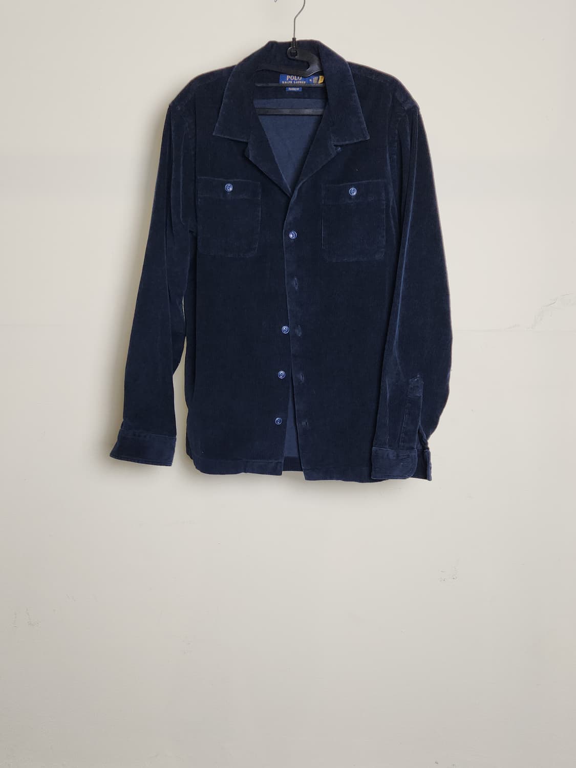 폴로 랄프로렌 네이비 코듀로이 셔츠 상품이미지1