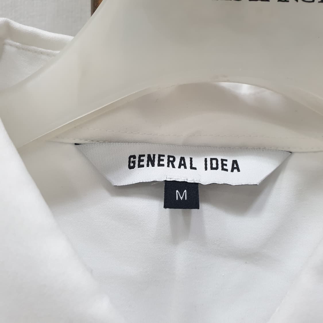 제너럴아이디어 화이트 셔츠 M (여성) 상품이미지4
