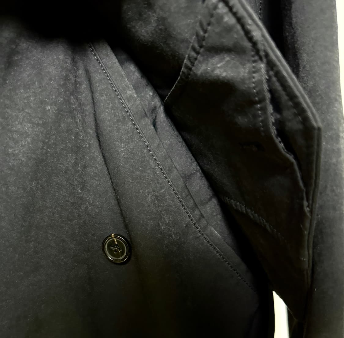 아크네 Military 울혼방 사이드 집업 블루종 자켓 상품이미지4