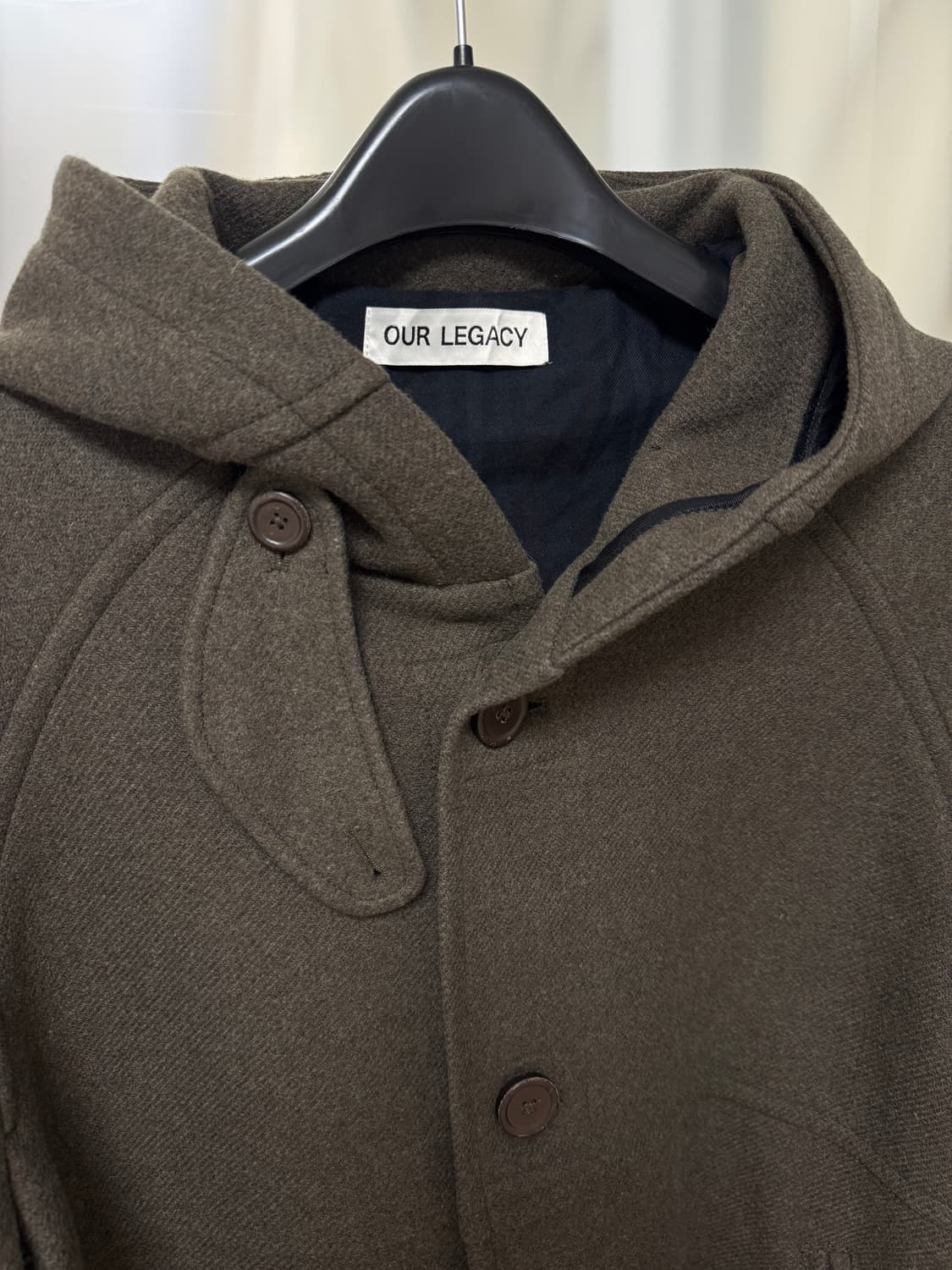 아워레가시 후드 더플 코트 상품이미지3