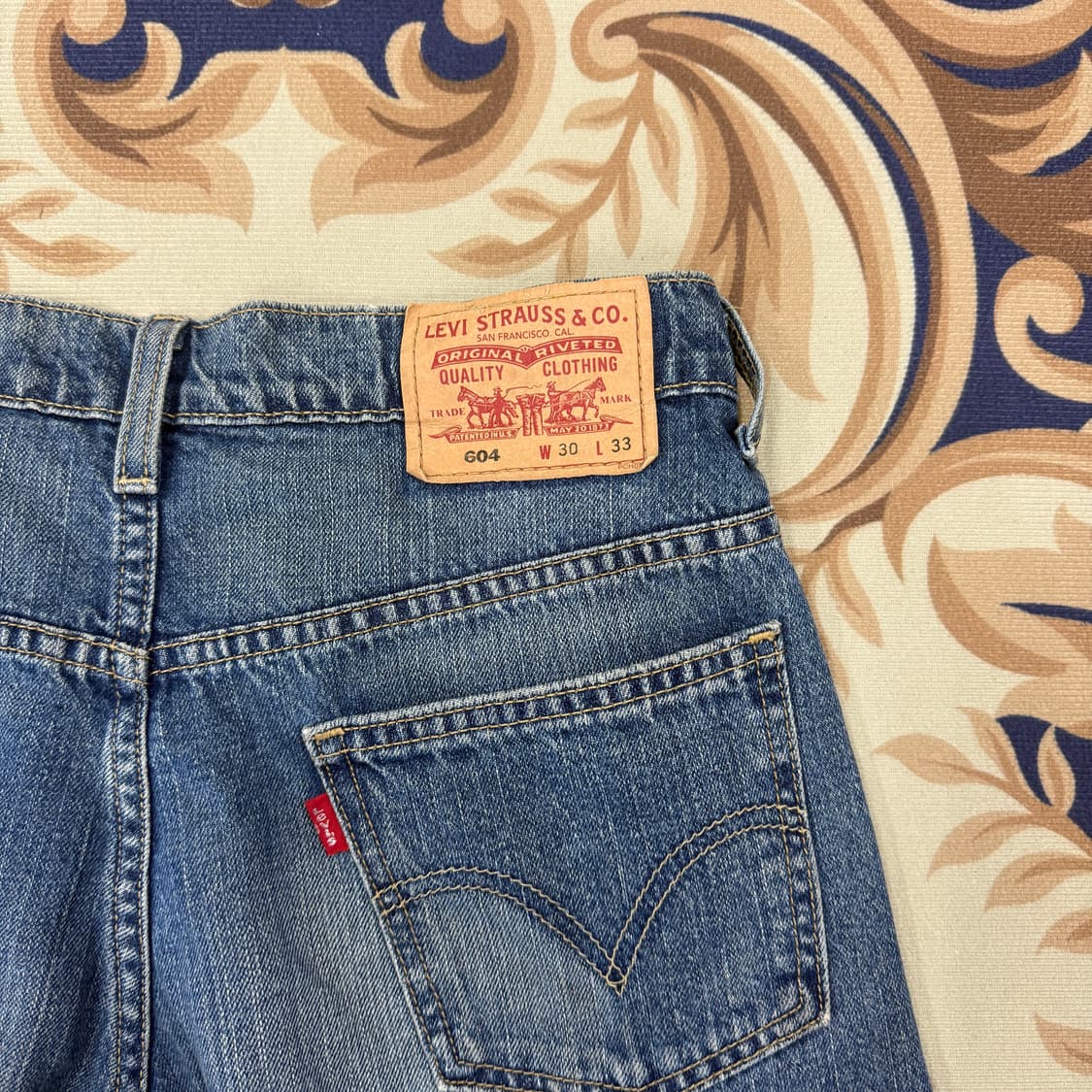 (30)리바이스 Levis 604 중청데님팬츠 상품이미지2