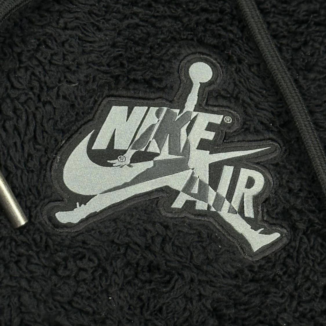 조던 에어 점프맨 블랙 후리스 후드티 (실측 L) 상품이미지4