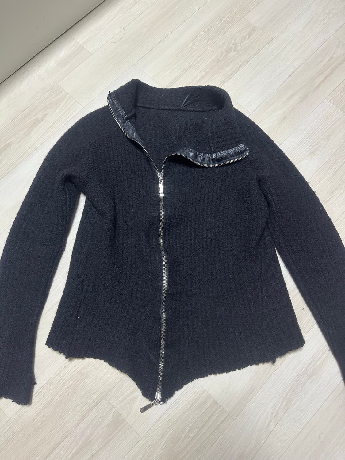 Masnada knit zip up 상품이미지2