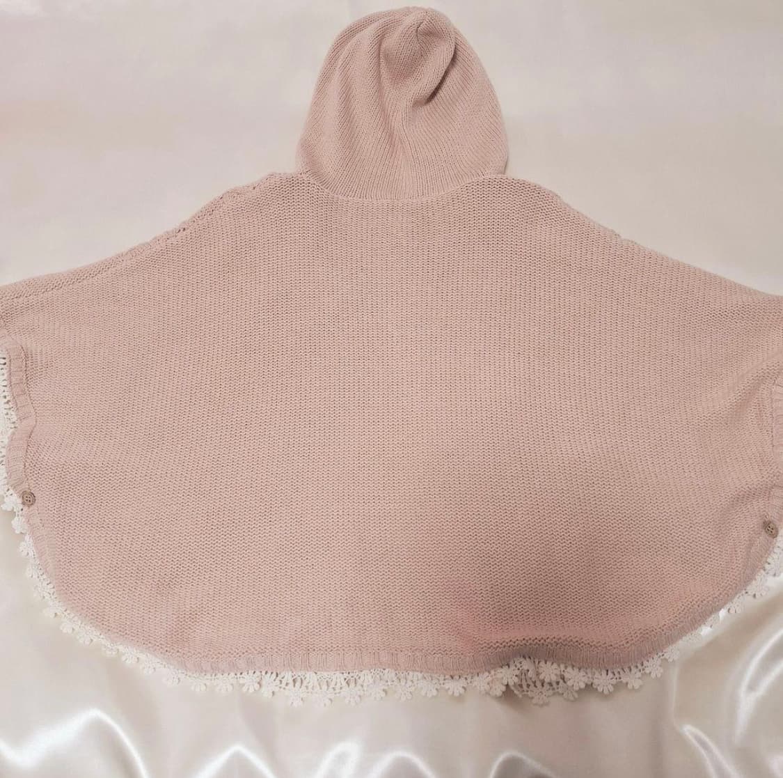 어스뮤직 모리걸 핑크 케이프 판매합니다 상품이미지2