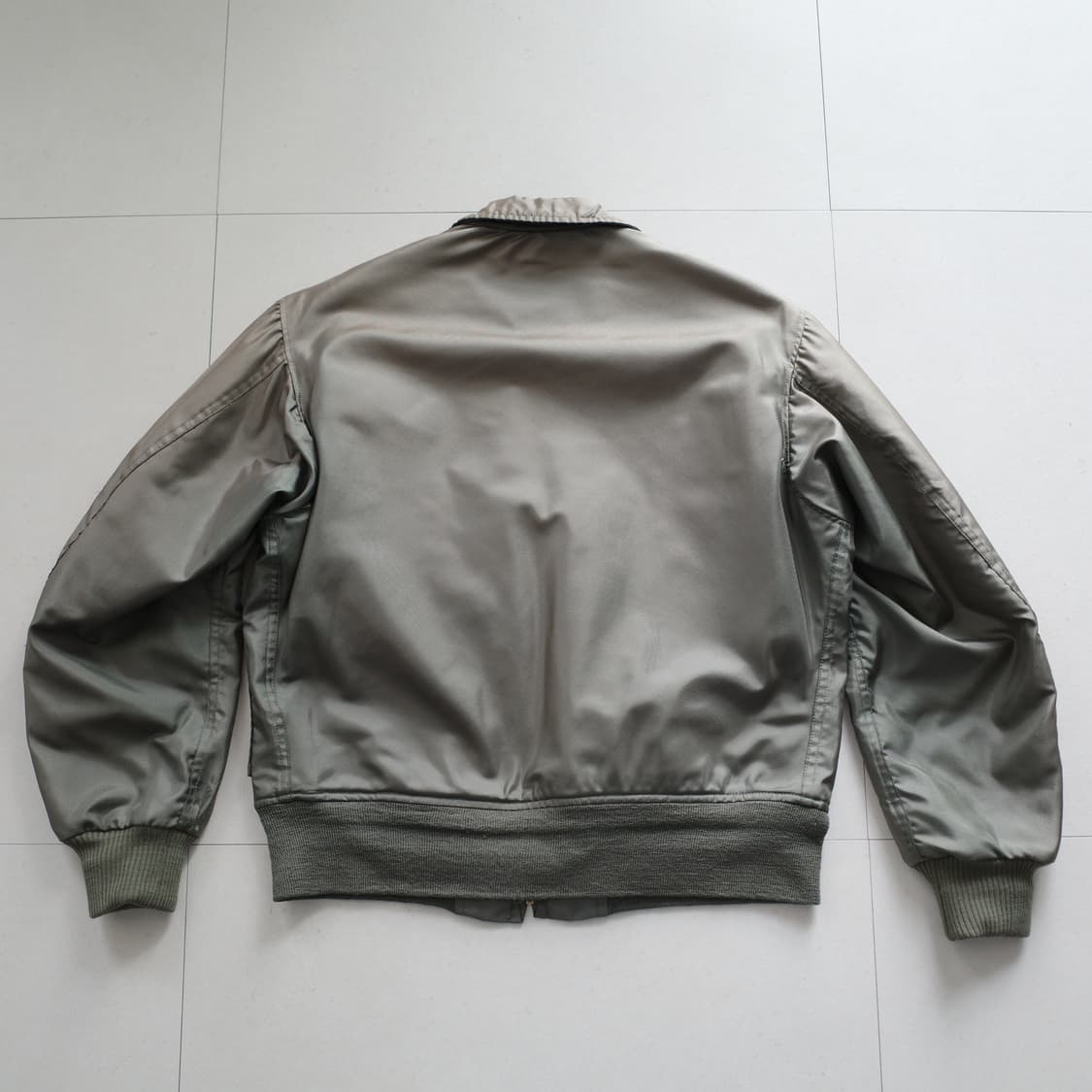 80s 미군 오리지널 USAF 공군 CWU-36/P 항공점퍼 L 상품이미지7