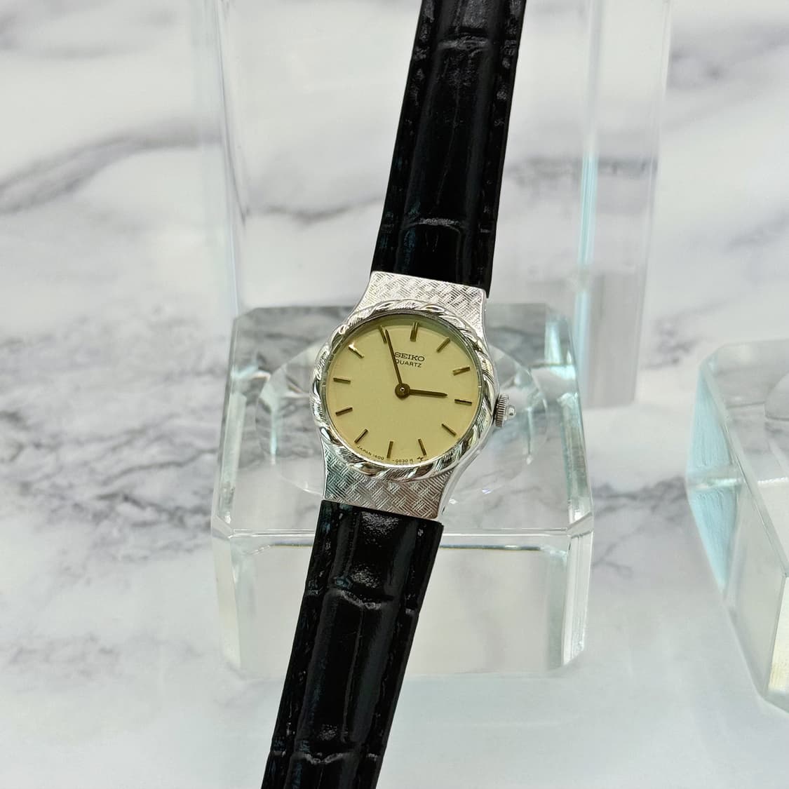 70s80s 빈티지 세이코 텍스처 베젤 워치 상품이미지2