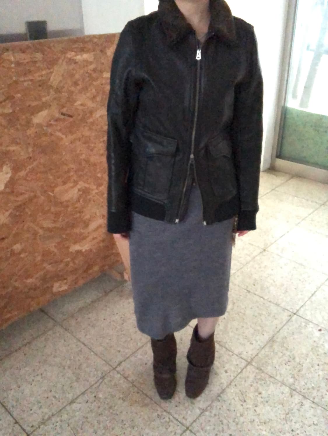 shama leather jk (goat skin) 상품이미지5