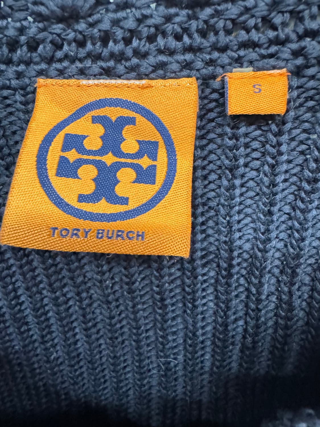 토리버치 패턴 디테일 니트 코튼 가디건 S(S) 상품이미지5