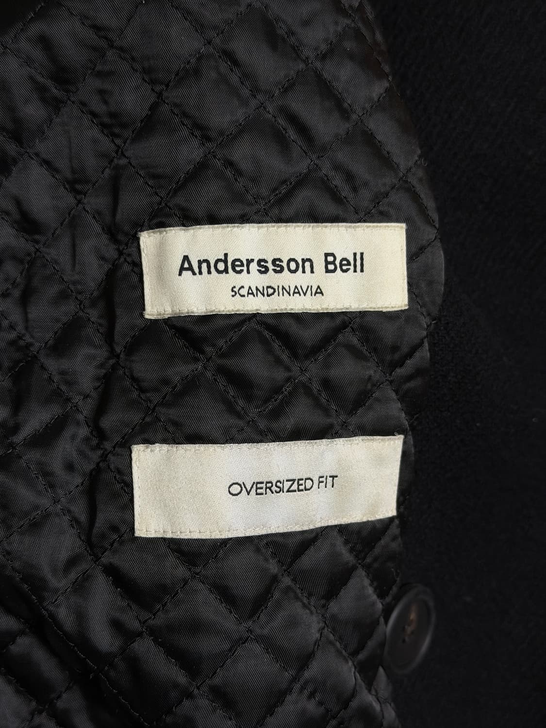 앤더슨벨 누빔 더블 코트 상품이미지4