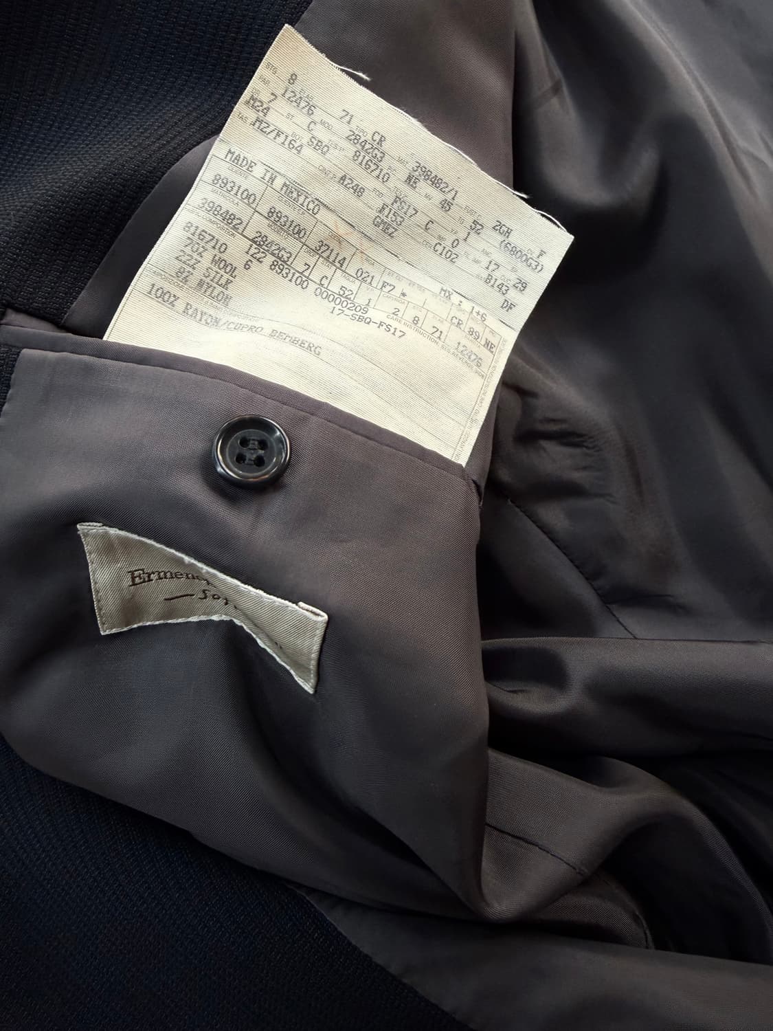 52/ 에르메네질도 제냐 울실크 블레이저 자켓 상품이미지8