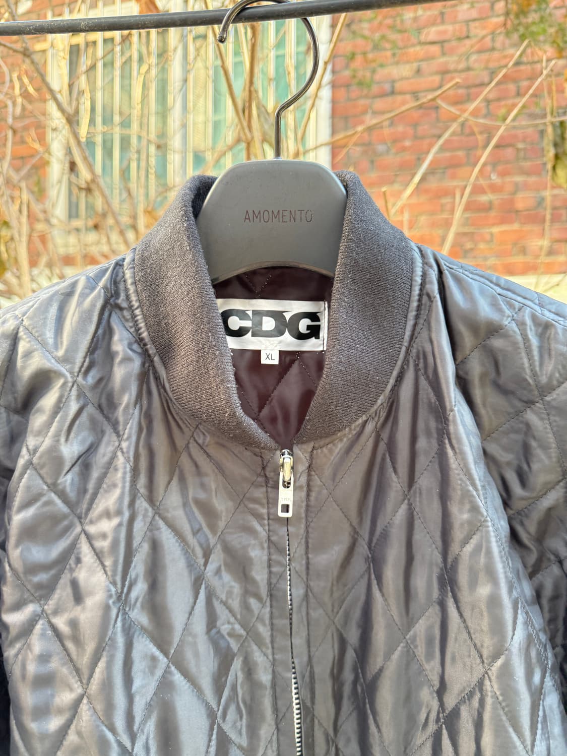 CDG 꼼데 가르송 퀄팅 자켓 XL 상품이미지3