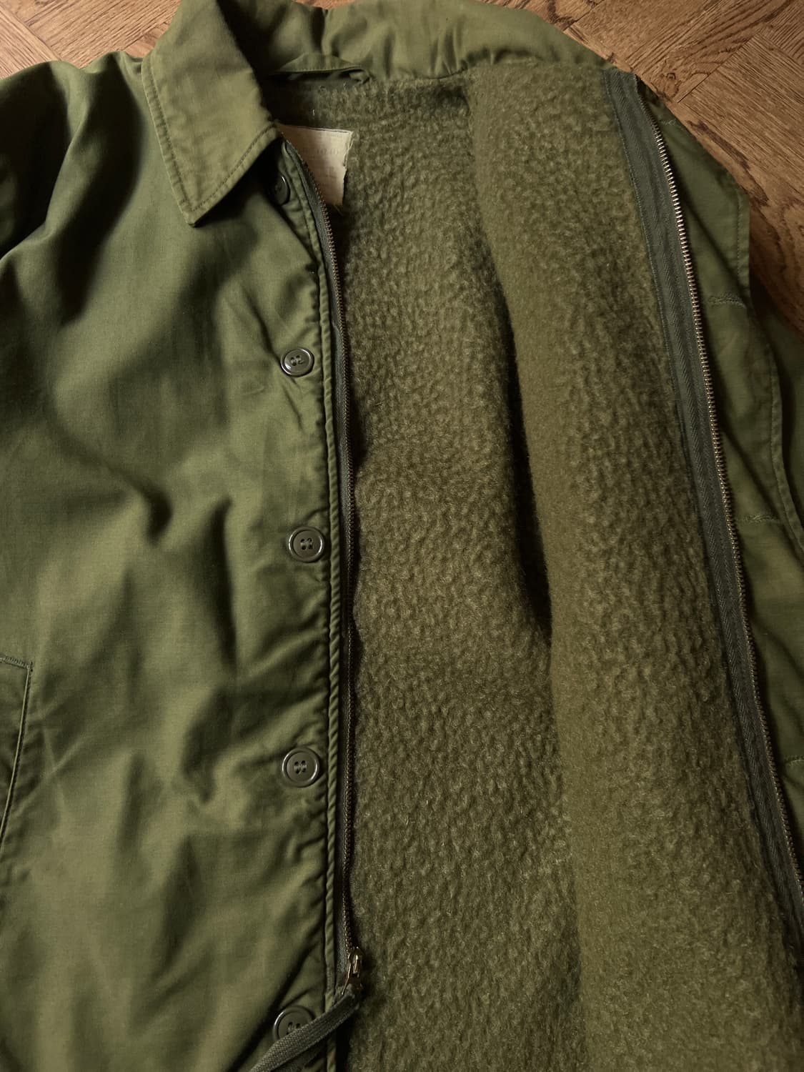 [L]80's 오리지널 U.S NAVY 미 해군 A-2 덱자켓 상품이미지3