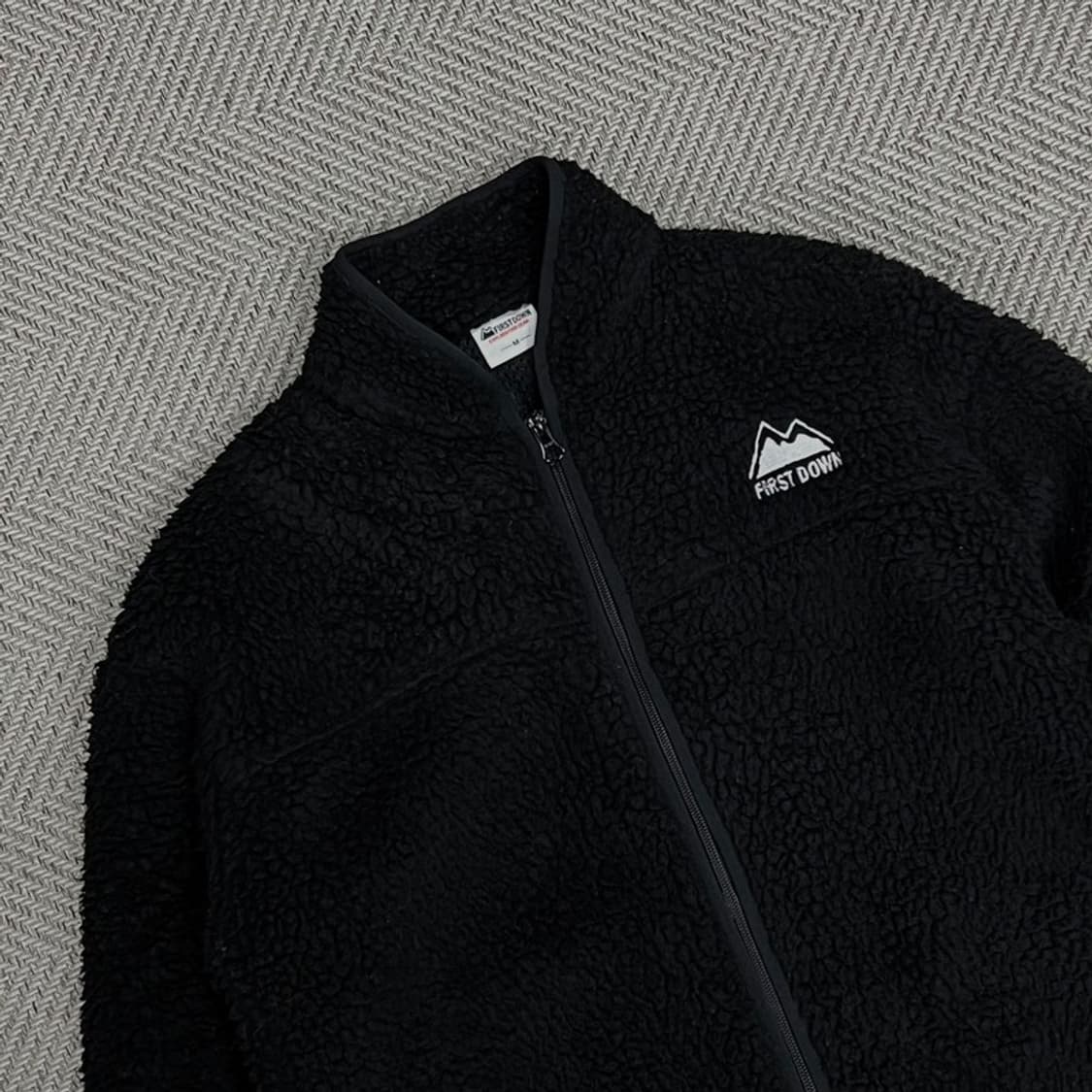 퍼스트다운 플리스 롱 집업 v0829 상품이미지3