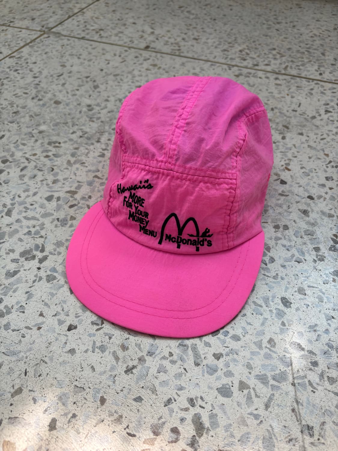 90s Mcdonald’s Hawaii 5panel Nylon Cap 상품이미지1