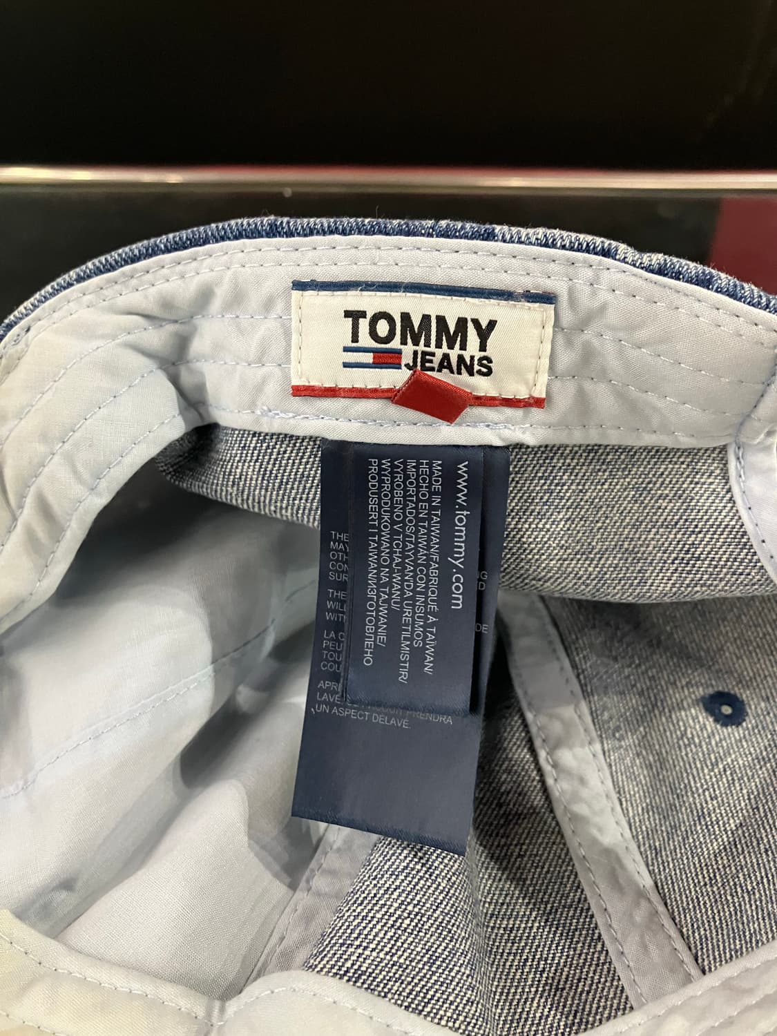 타미힐피거 데님 볼캡 모자 상품이미지7