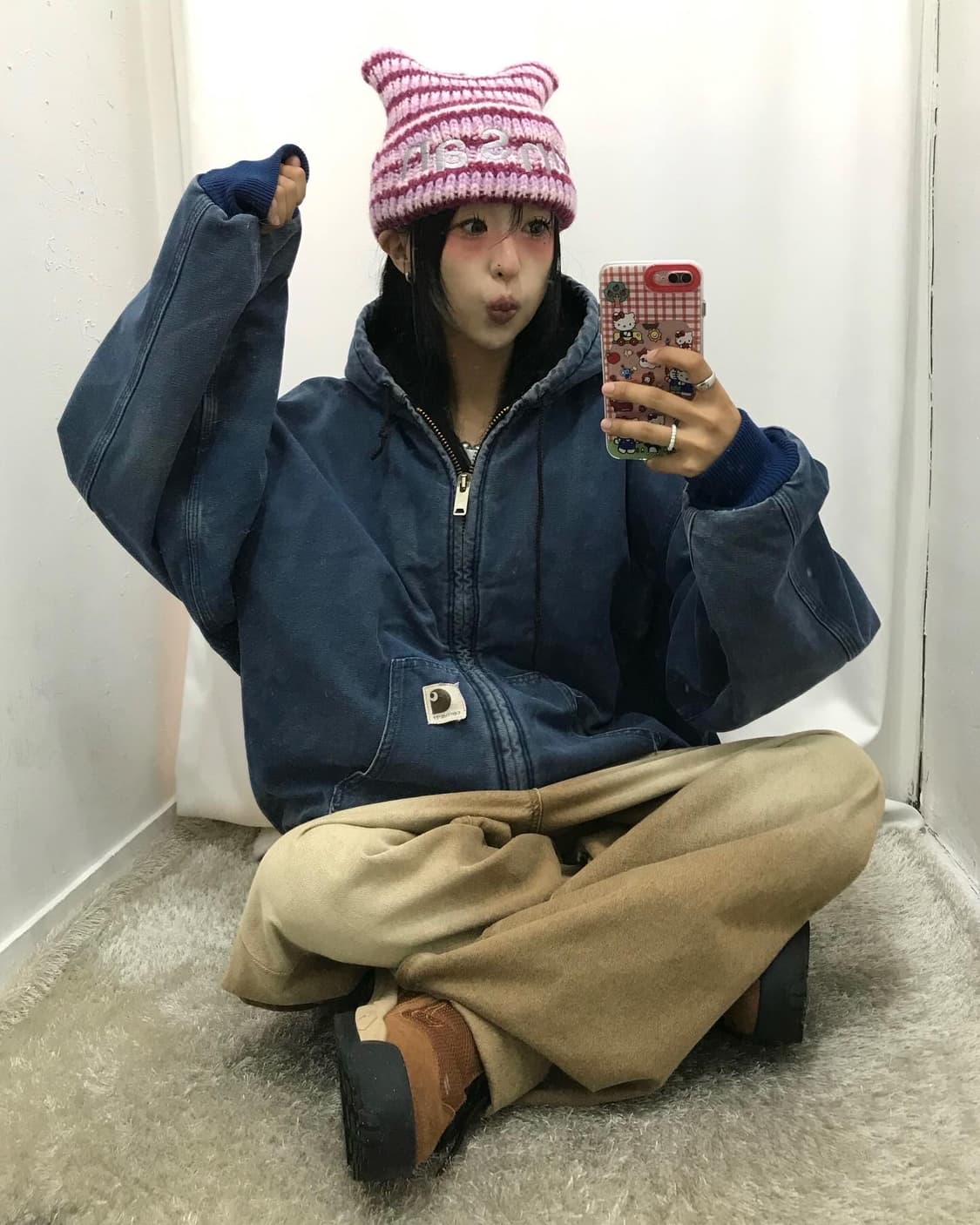 Carhartt Work Hooded Jacket 상품이미지1