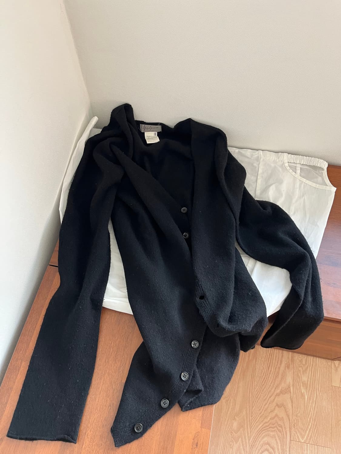 yohji yamamoto 90s wool cardigan 상품이미지1