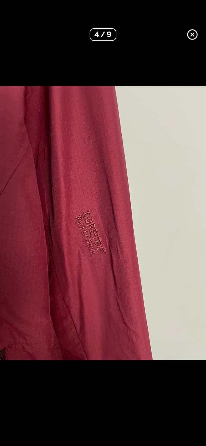 아크테릭스 버건디 고어텍스 베타 바람막이자켓 A3572 상품이미지4