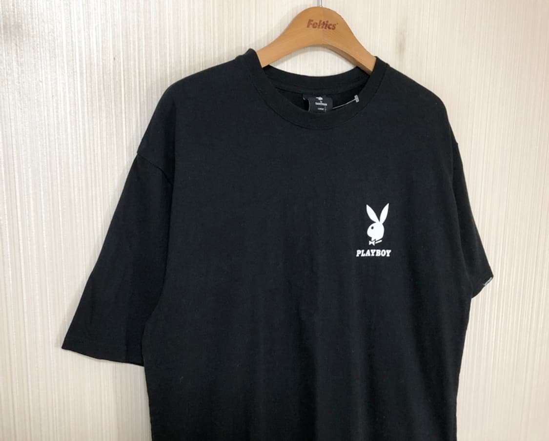 세인트페인(Saintpain)X플레이보이(Playboy) 버니 티셔츠 L 상품이미지6