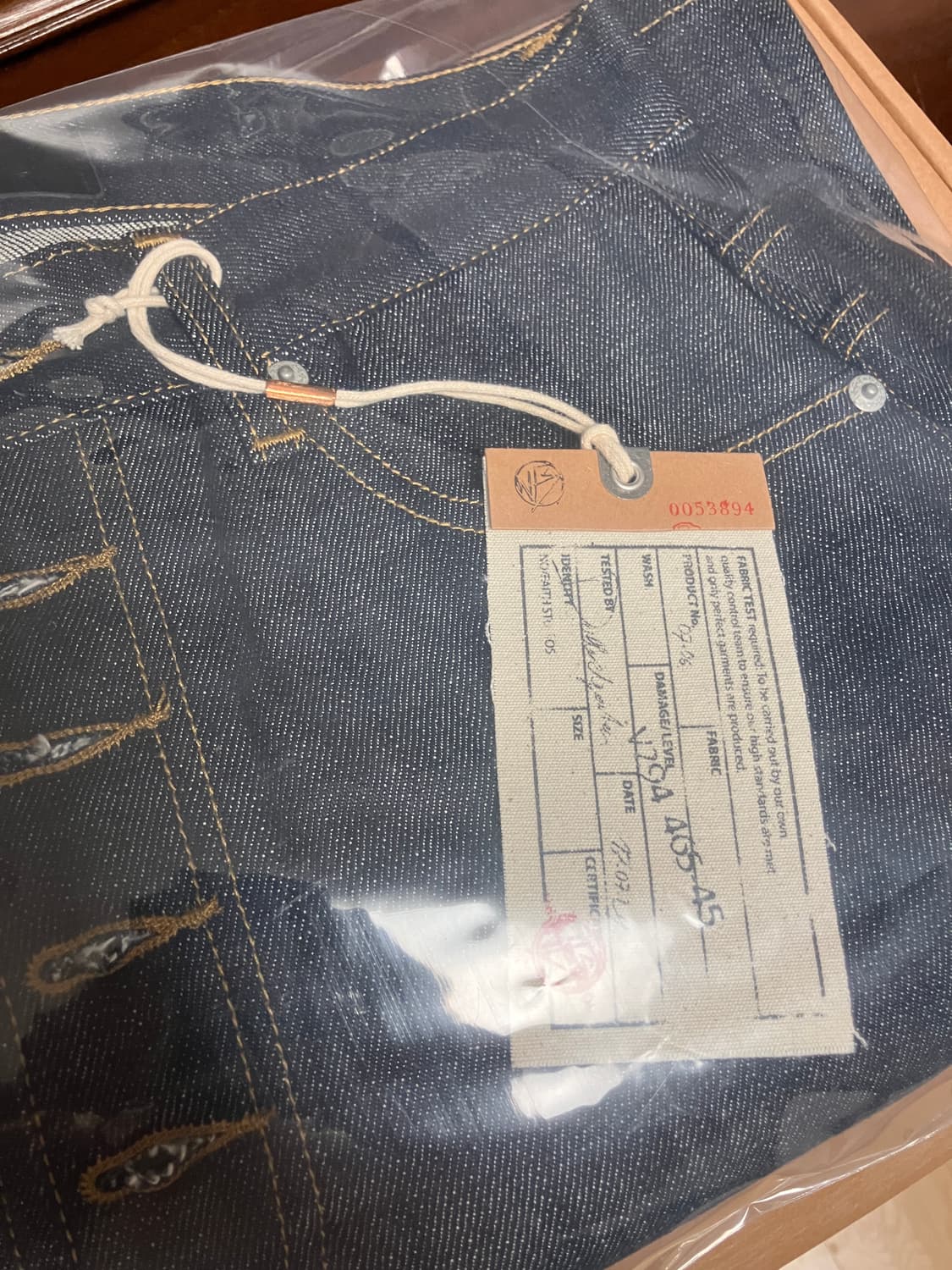 (S) 노페이스스튜디오 루즈핏 데님 미개봉 상품이미지3