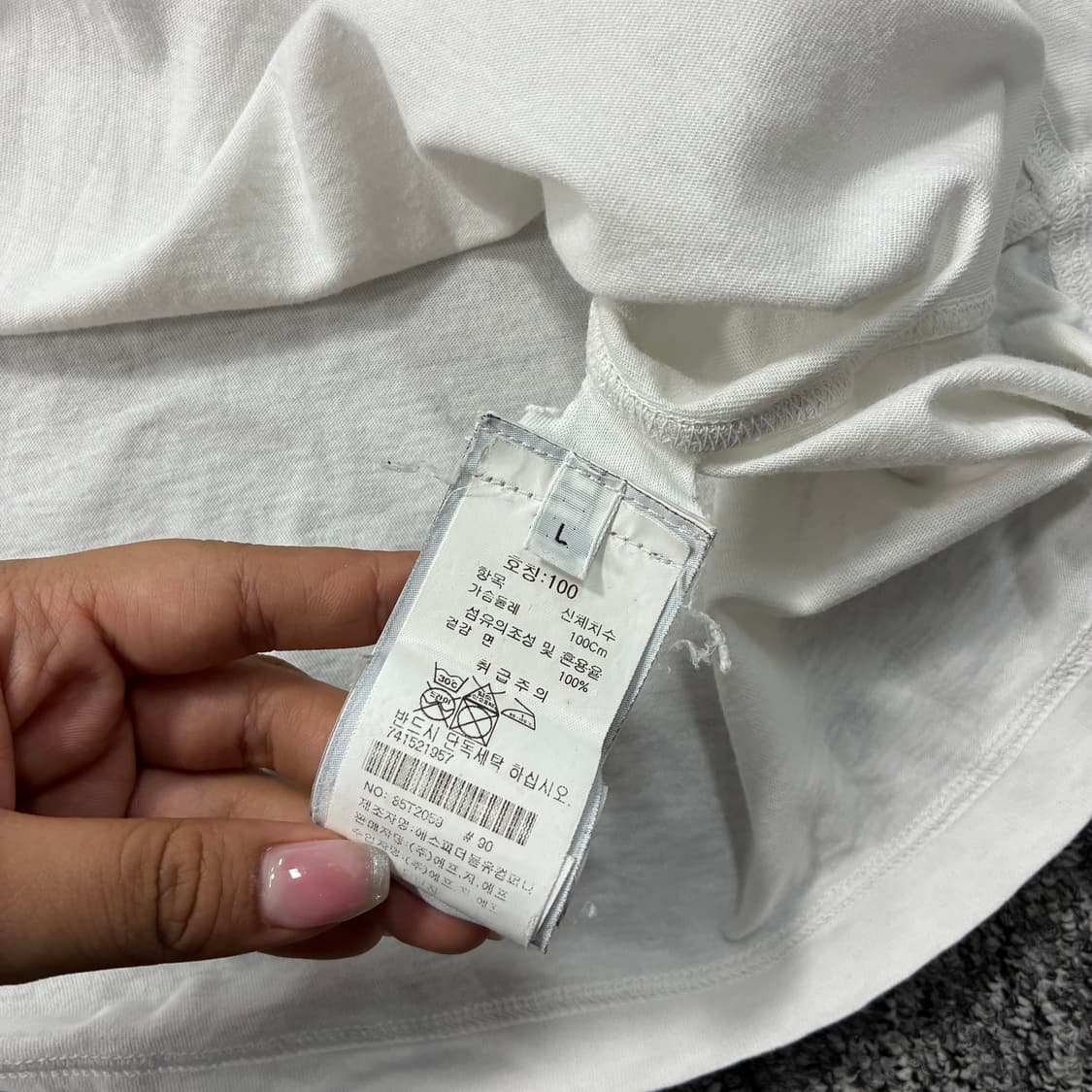 스톤아일랜드 패치 로고 포켓 반팔티 정품 L 상품이미지4