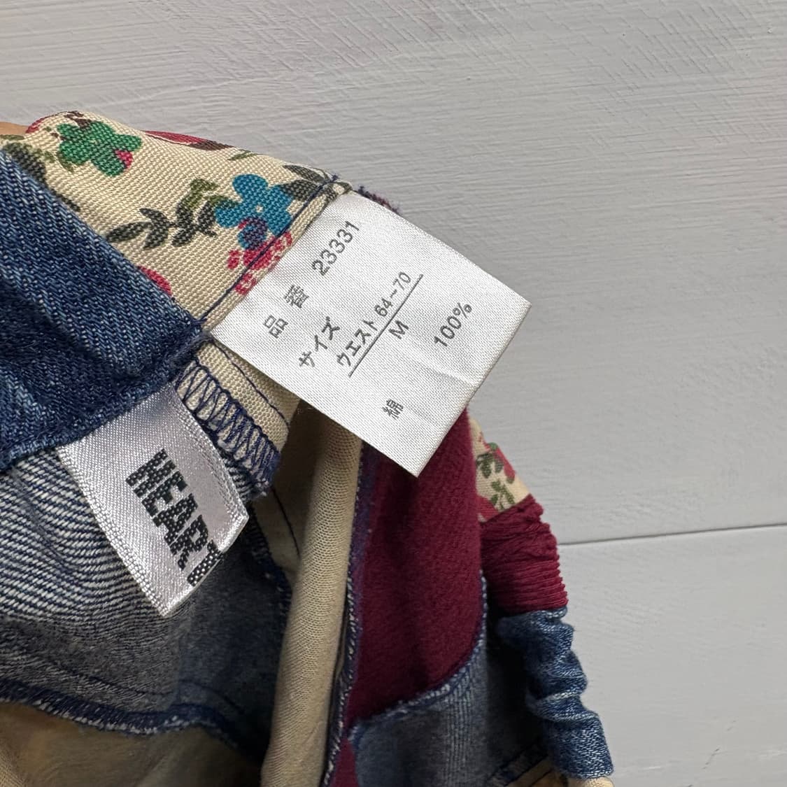 HEART ISLAND 패치워크 페어리 히피 미디 스커트  JPN  상품이미지8