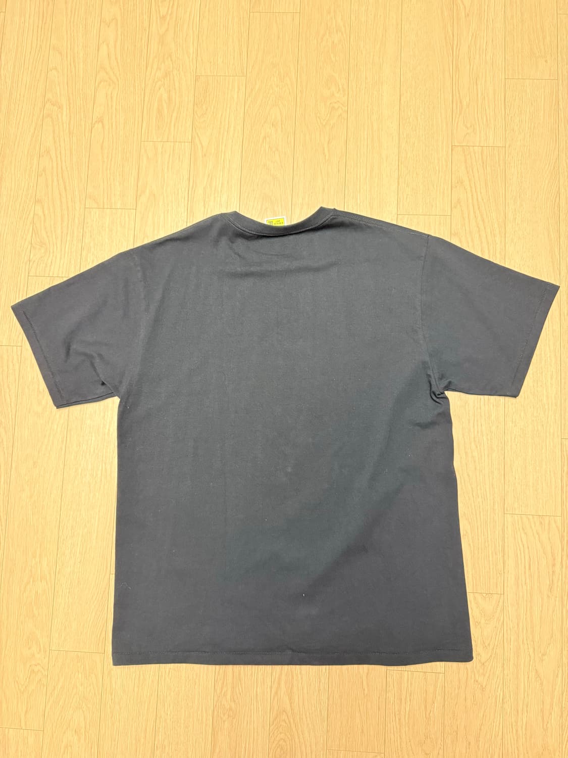 베이프 카모 컬리지 마일로 티셔츠 블랙 2XL 상품이미지3