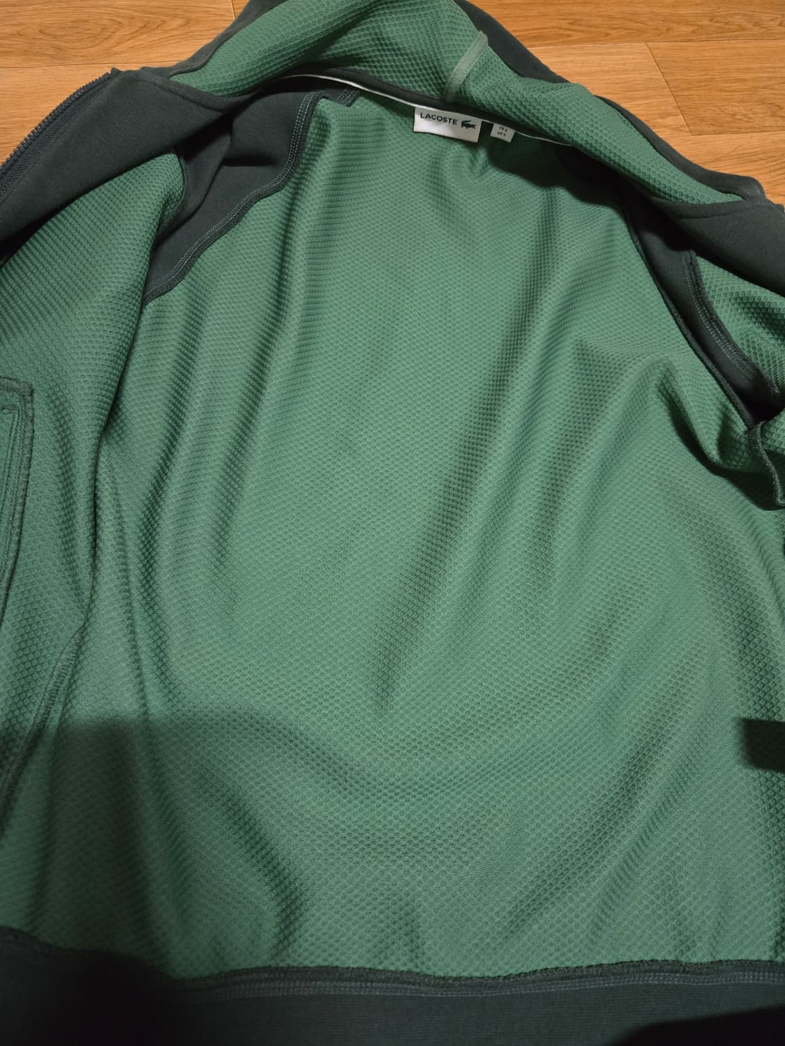 라코스테 딥그린 후드 집업 상품이미지6