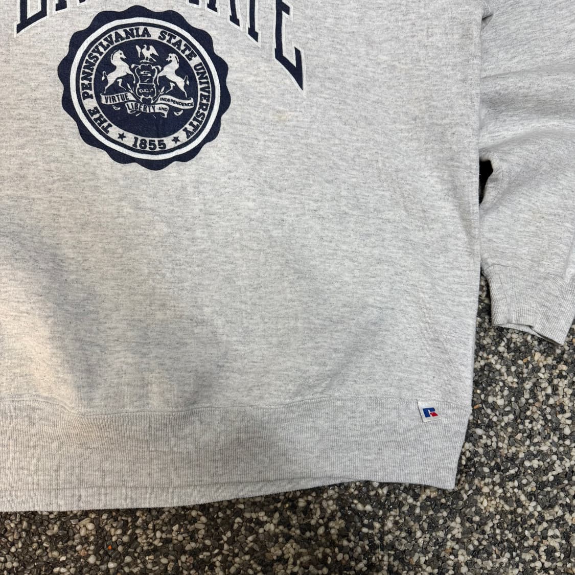 90s 러셀 빈티지 펜스테이트 스웻셔츠 맨투맨 made in USA  상품이미지3