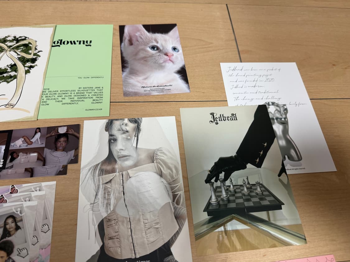 엽서 일괄 양도/쓰리타임즈 글로니 보헴서 규린 이수키아트 페르트 애즈온 상품이미지3