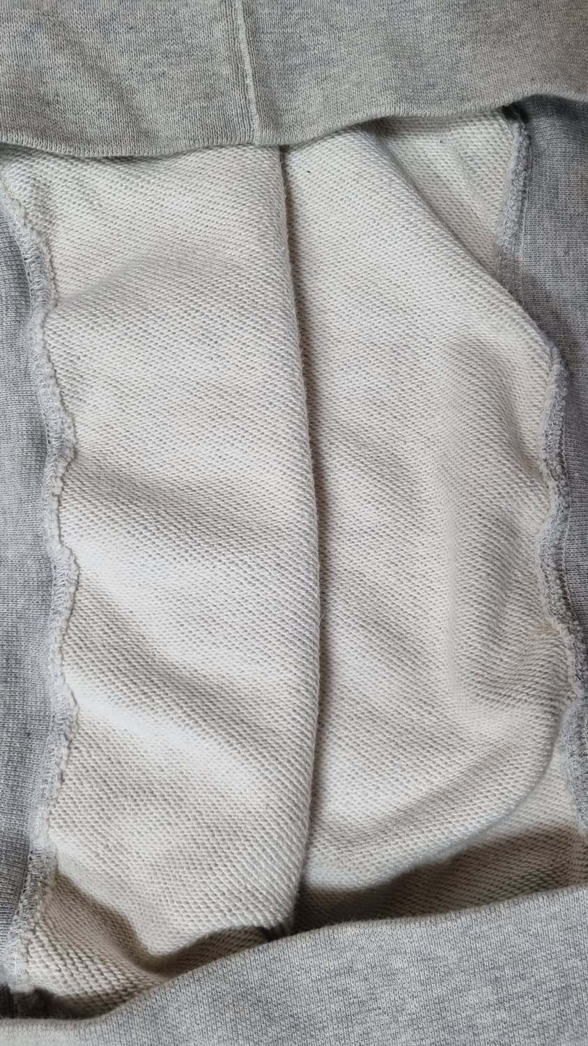 아웃스탠딩 그래픽 회색 후드티 상품이미지3