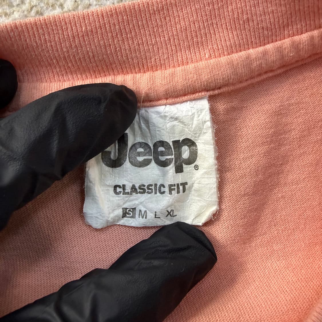 S 지프 핑크 레터링 반팔티 0223T 상품이미지3