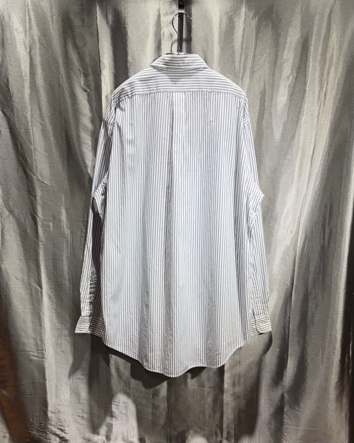 L 폴로랄프로렌 클래식핏 블루포니 스트라이프 셔츠 상품이미지3