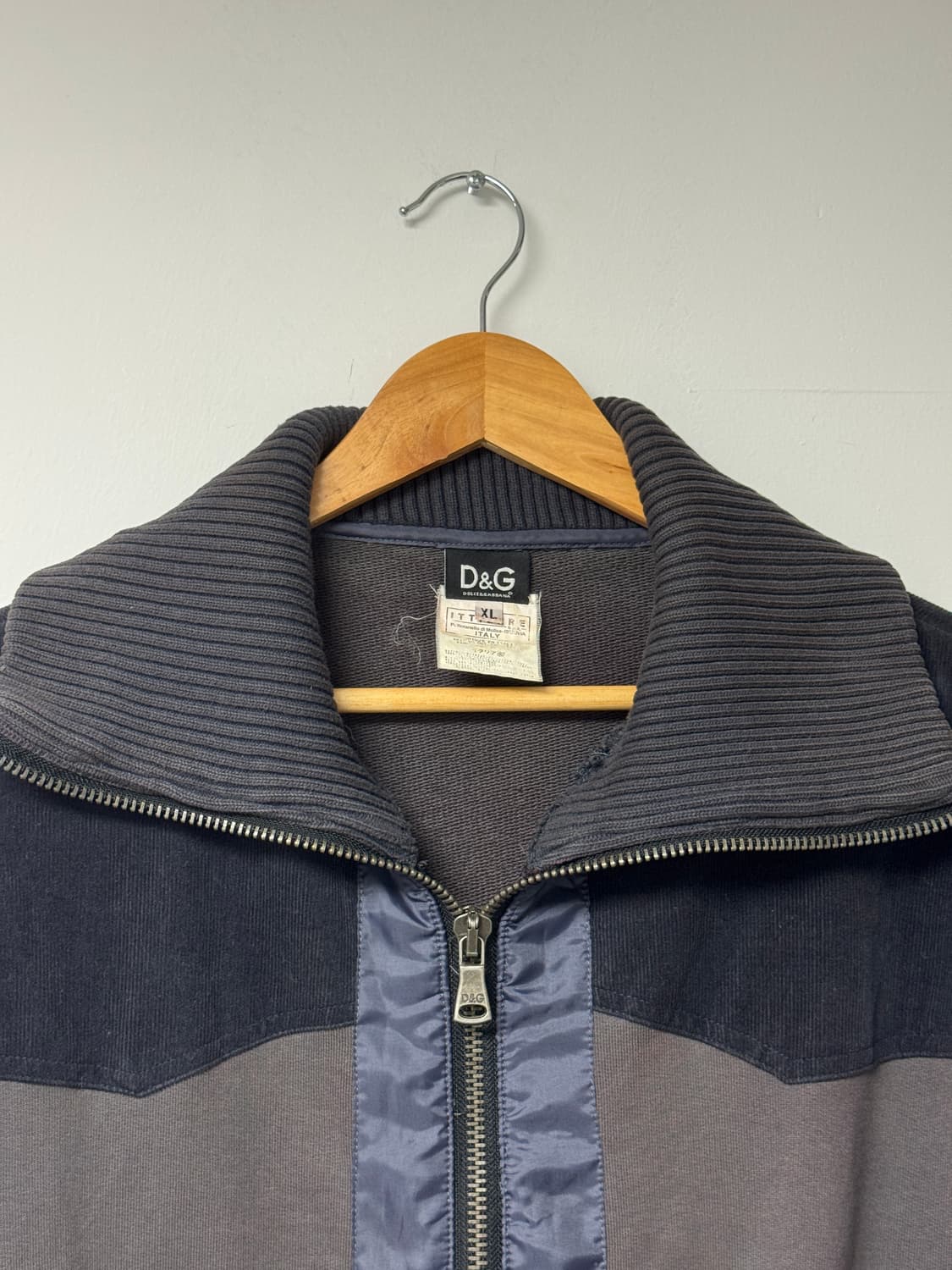 돌체앤가바나 하이넥 집업 자켓 00s XL 상품이미지2