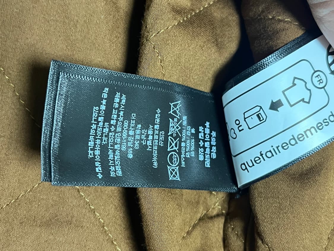 더블알엘 RRL 래더 트림 코튼 보머 자켓 [M] 상품이미지5