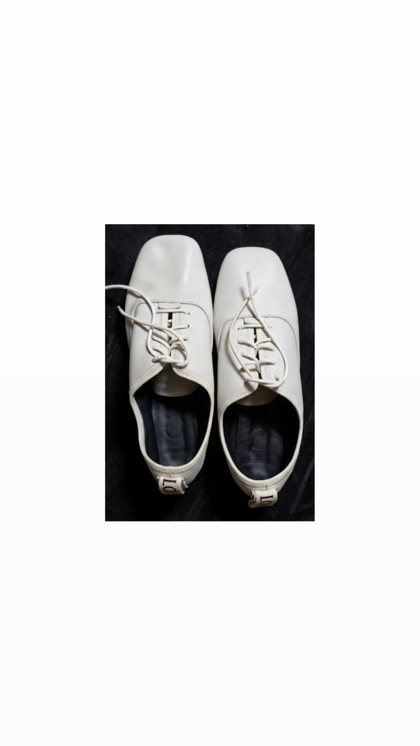 로에베 화이트 더비 255-260사이즈 단품 상품이미지1