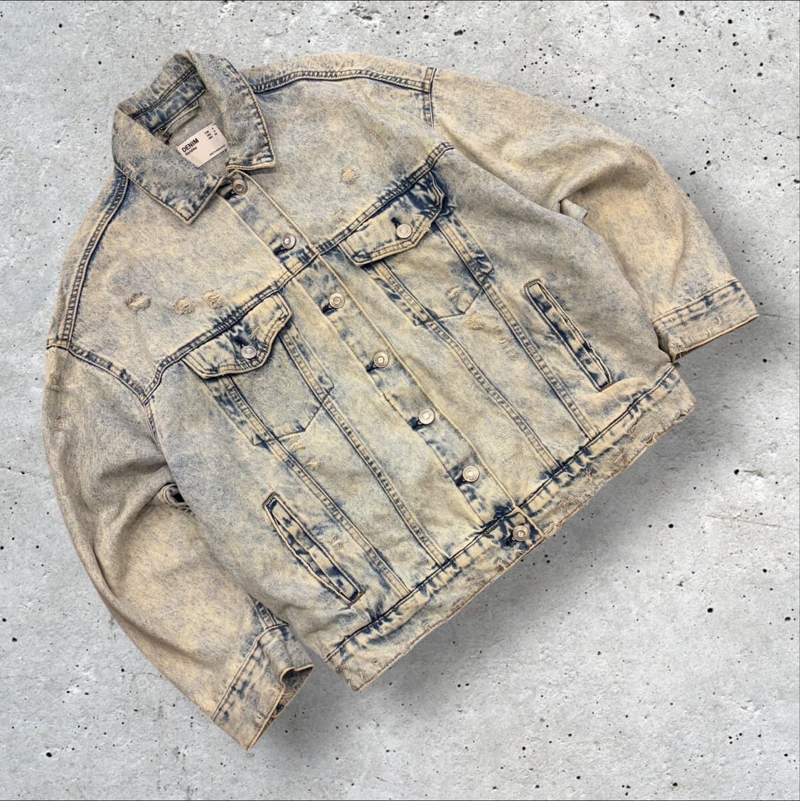 [S] 버쉬카 빈티지 워싱 데님 PARADISE 자켓 B627 상품이미지2