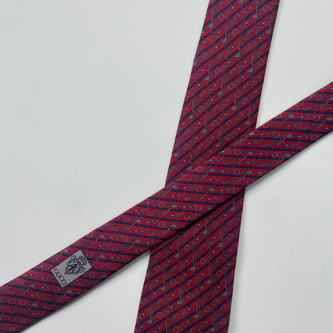 구찌(GUCCI) 심플로고 명품 정품 넥타이8.6cm 상품이미지5