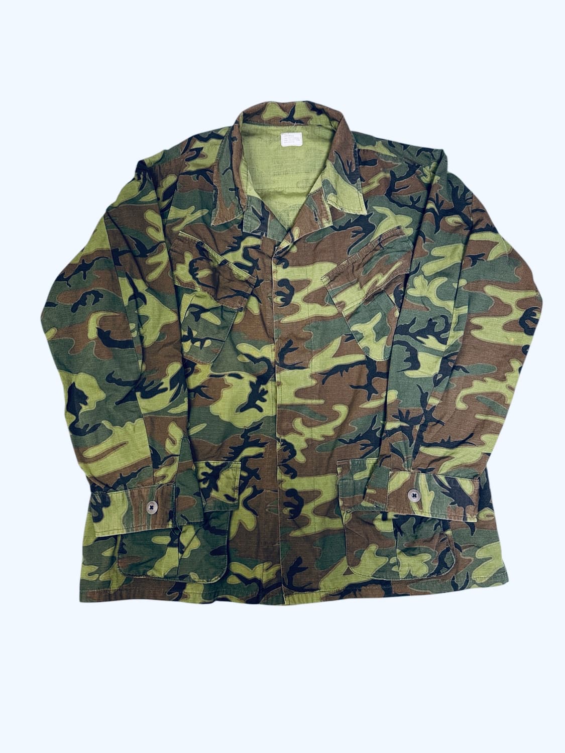 빈티지 60s ERDL 정글 퍼티그 카모 자켓 LR 상품이미지1