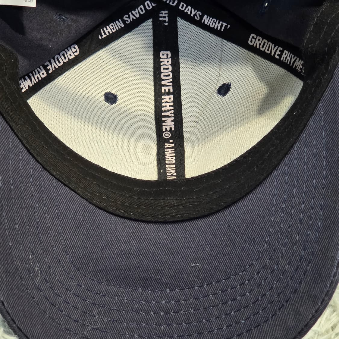 L4-8:그루브라임 리어레인지 더 프레임 볼캡 네이비(약 56-59cm 상품이미지7