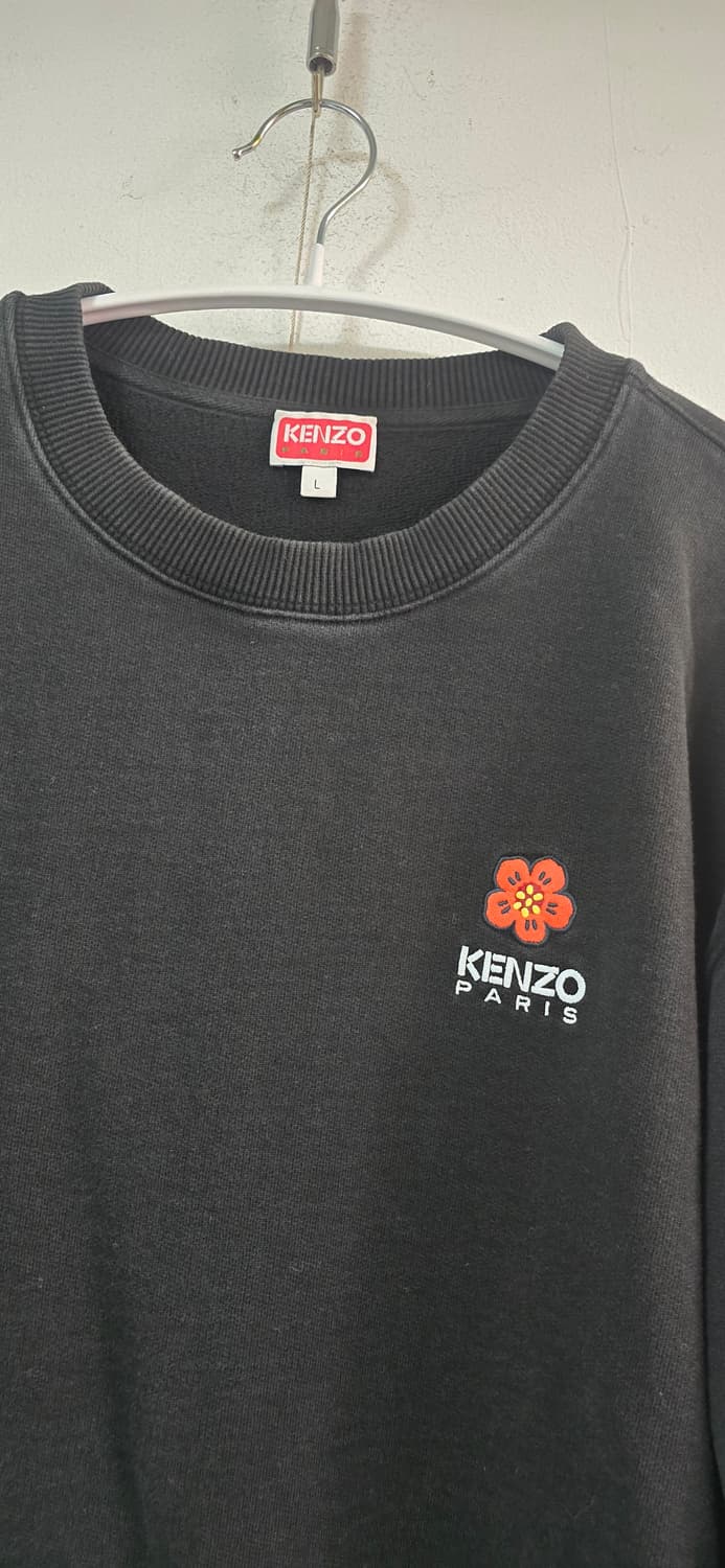 정품 겐조보크 블랙 남자맨투맨(L) 넉넉100~105  상품이미지3