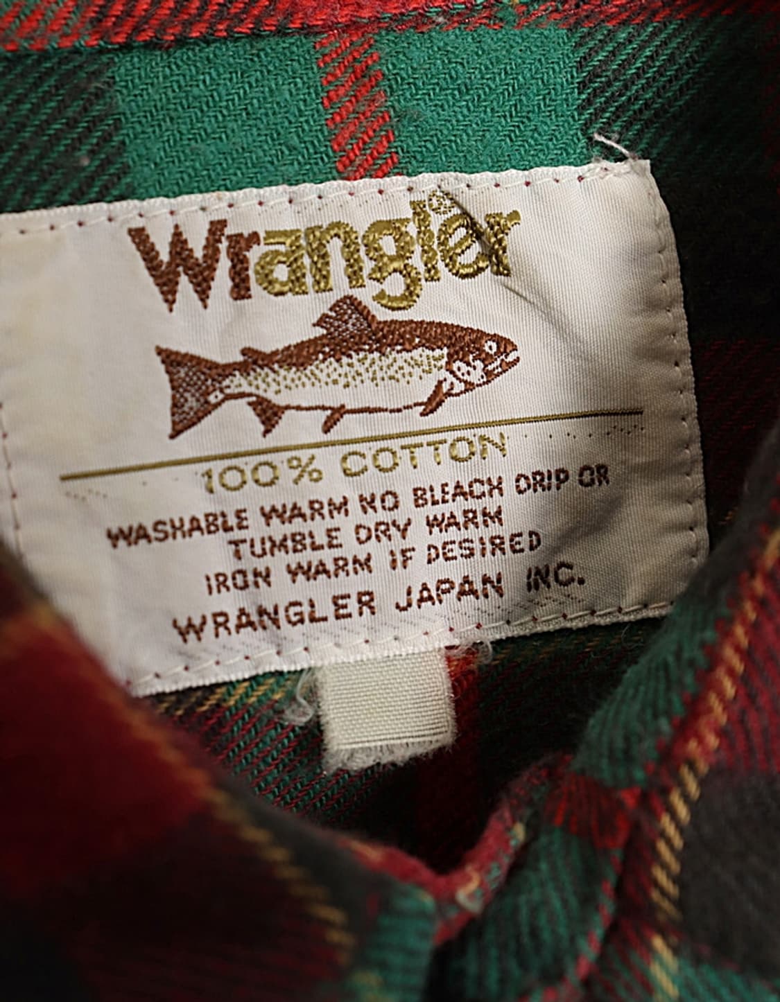 90's Wrangler Flannel Shirts 상품이미지7