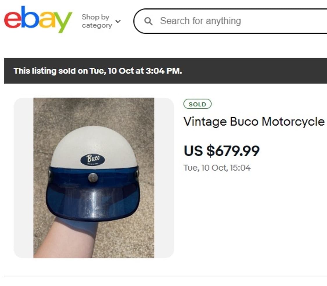 60s 부코 트레블러 반모 헬멧 상품이미지10