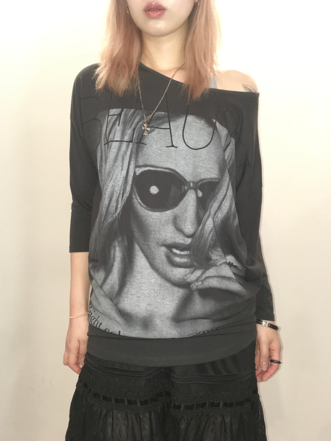 jpn vintage guaru printing t shirt 상품이미지1
