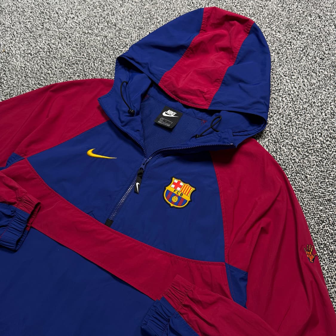 Name : 나이키 바르셀로나 오버핏 리이슈 우븐 아노락 바람막이 :) 상품이미지3