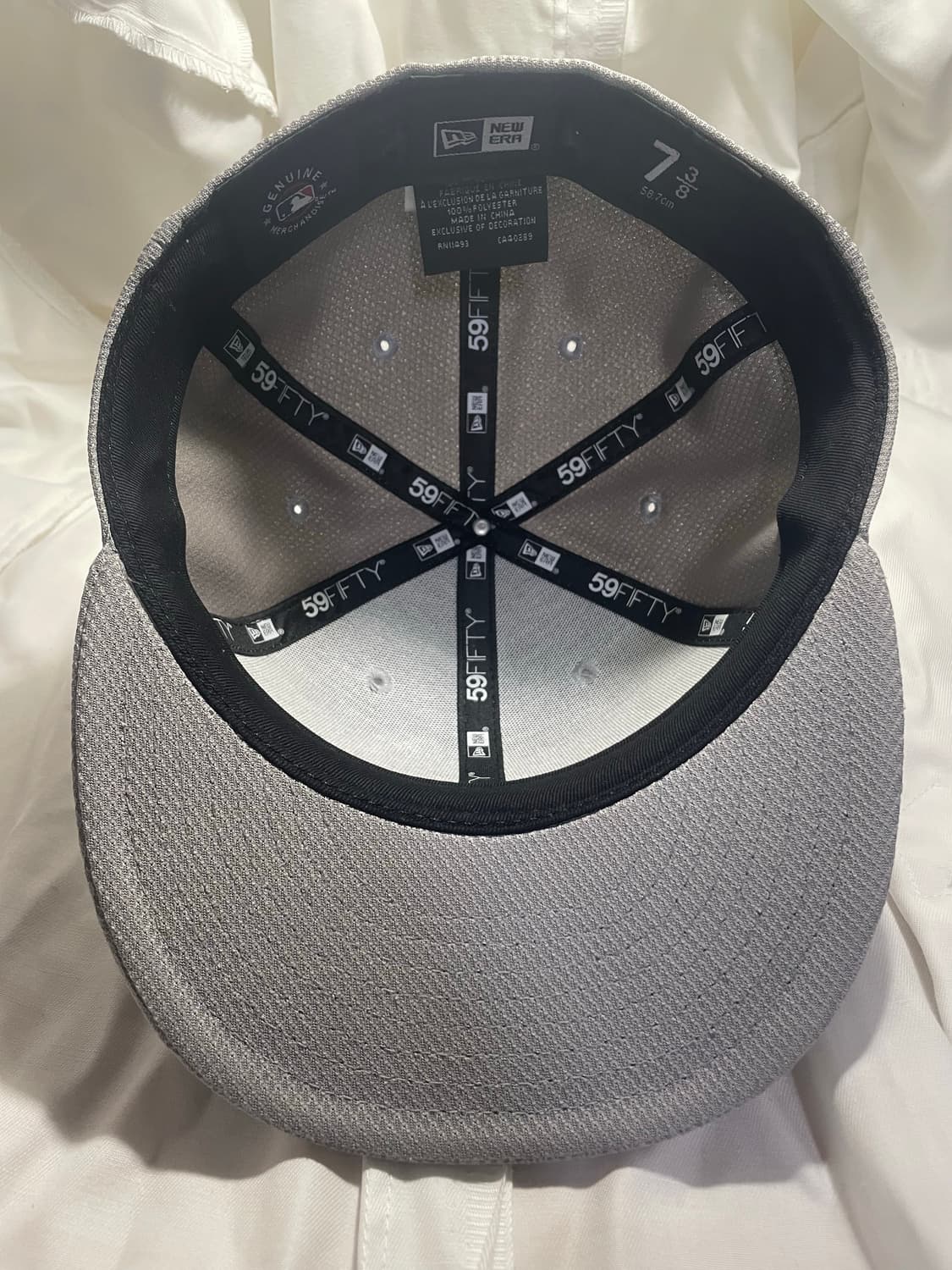 뉴에라 화이트삭스 그레이 7 3/8 , 738 상품이미지3