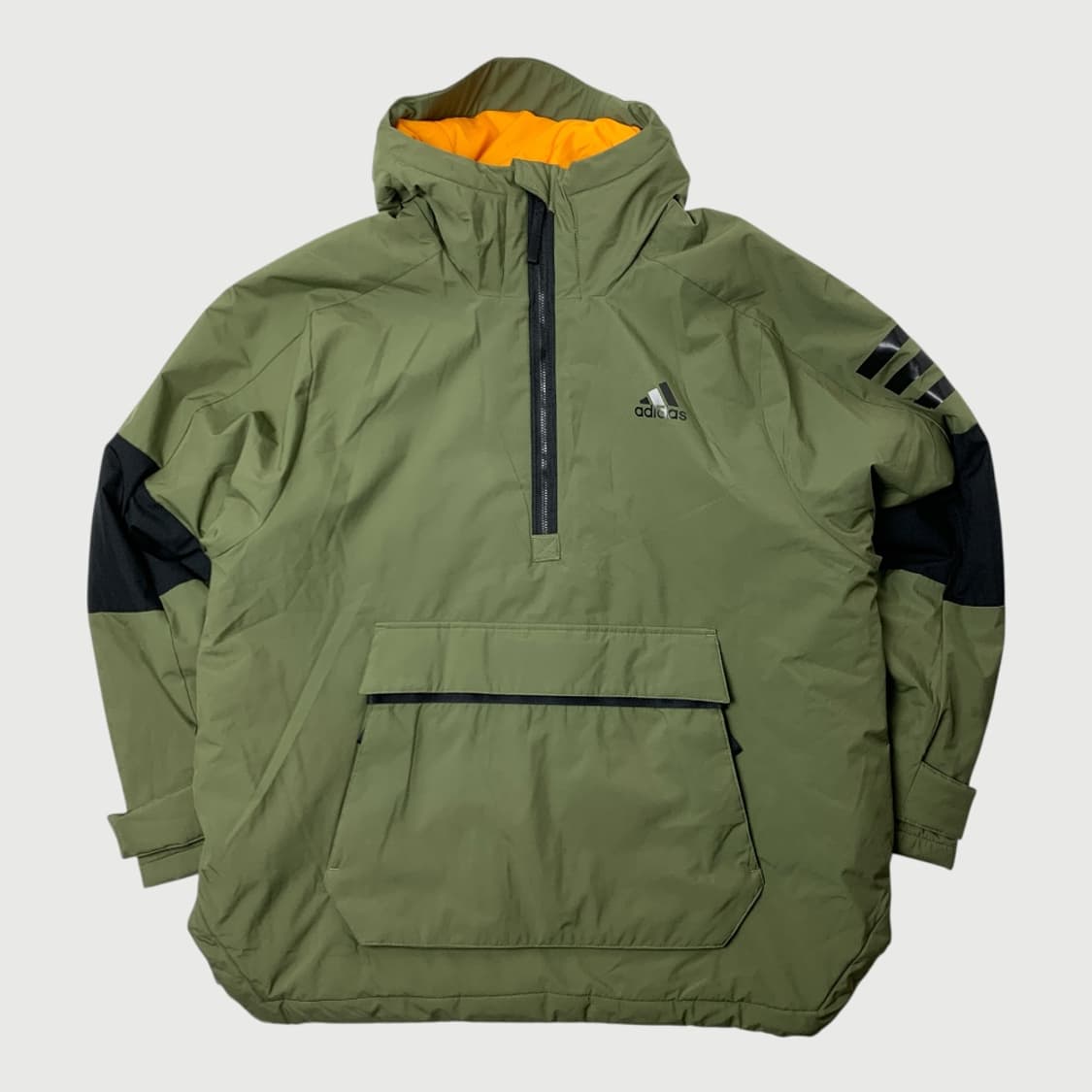 [2XL/정품] 아디다스 UTILITAS 카키 패딩 아노락 상품이미지1