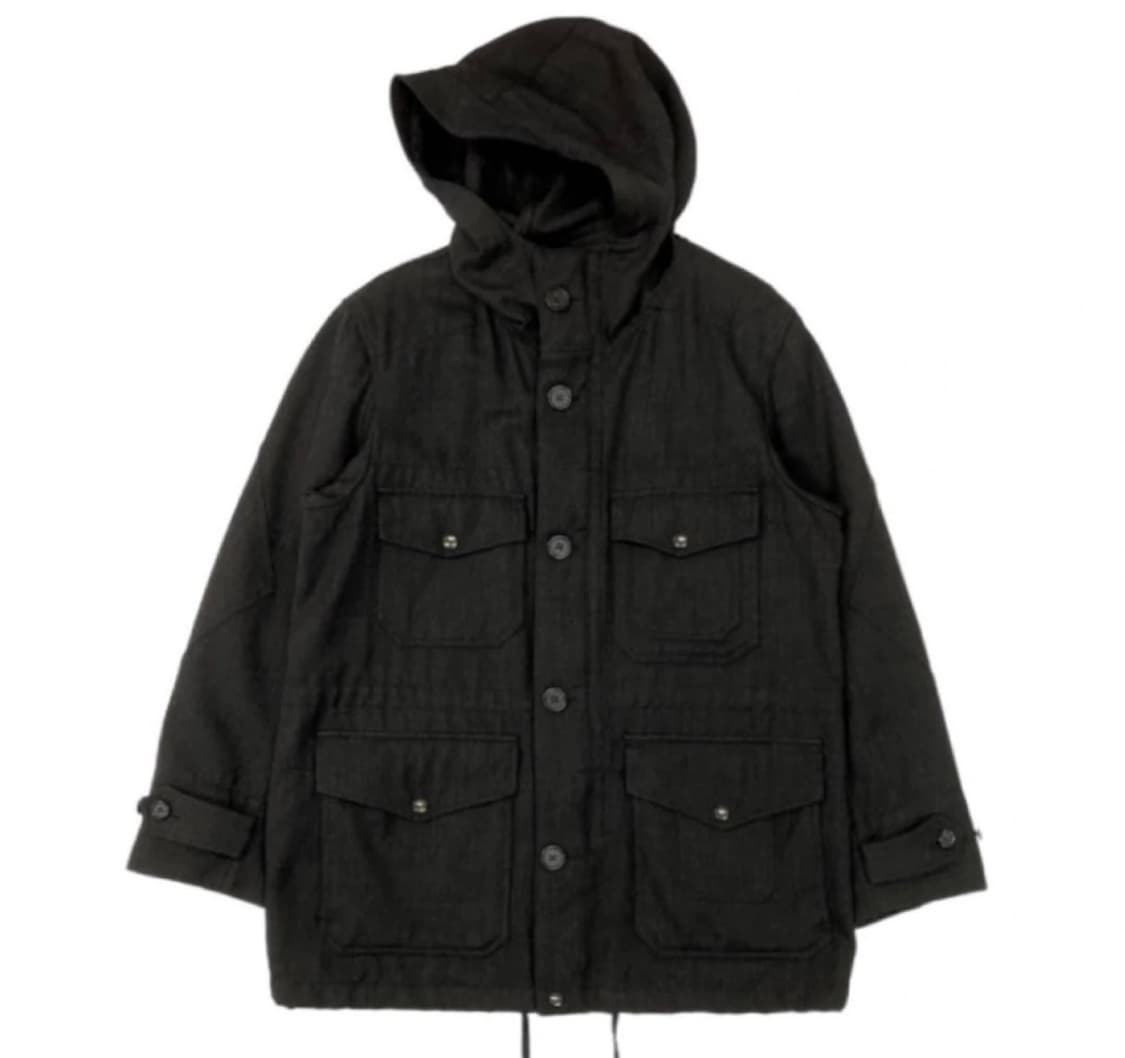 [엔지니어드가먼츠/네펜데스] 후디드 울 자켓 / onesize 상품이미지1